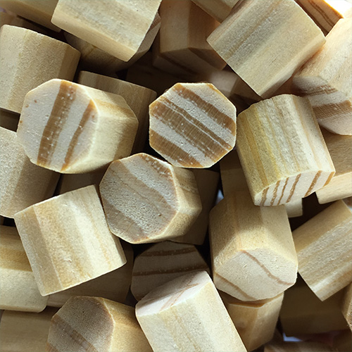 Unpainted Wooden Octagons (10mm)