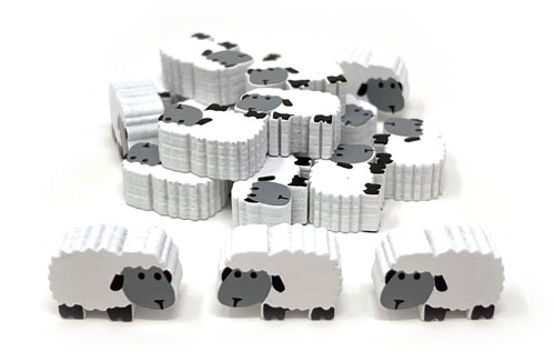 Key Market - Cute Sheep (18 pcs)