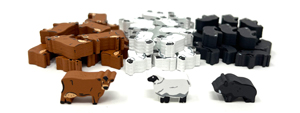 Agricola Realistic Animals (54 pcs)