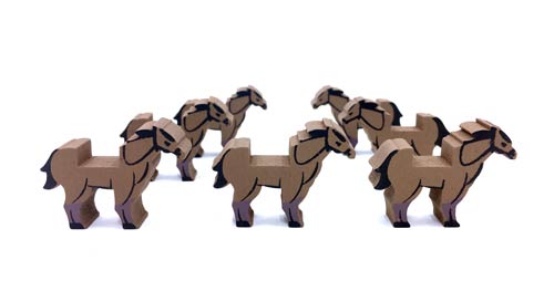 Horses for Colt Express (7 pcs)