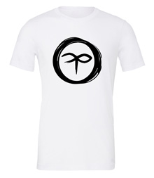 Charterstone: Black Charter (White T-Shirt with Black Logo)