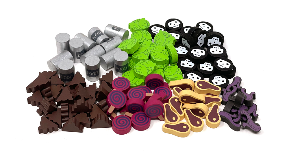 Dungeon Petz Wooden Resources (107 pcs)