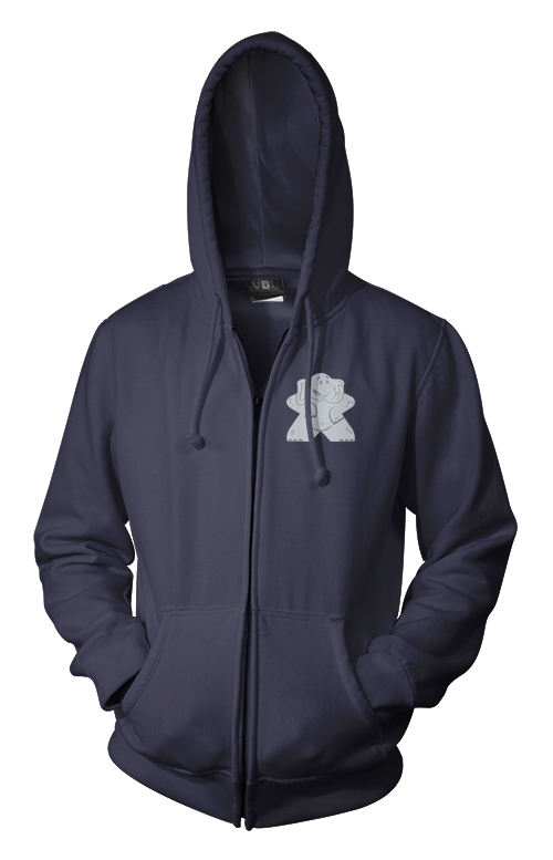 Full-Color Meeple Zippered Hoodie (Animal Series) - Elephant