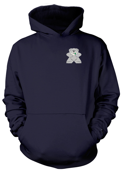 Full-Color Meeple Hoodie (Animal Series) - Koala