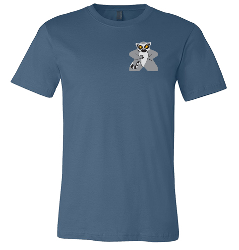 Full-Color Meeple T-Shirt (Animal Series) - Lemur