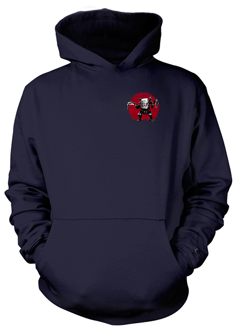 Full-Color Scythe Mech Hoodie (Small Logo) - Rusviet Mech