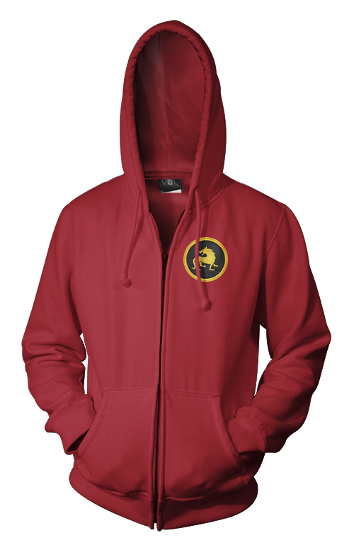 Full-Color Scythe Faction Zippered Hoodie (Small Logo) - Saxony Empire