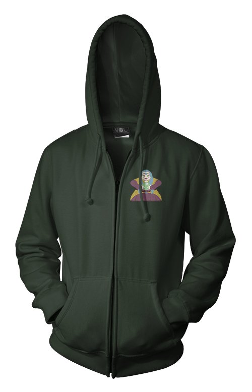 Full-Color Meeple Zippered Hoodie (Character Series) - Seer