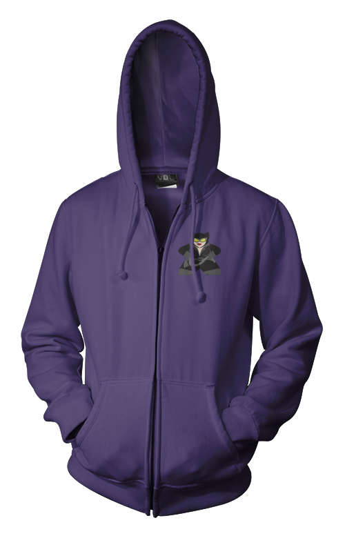 Full-Color Meeple Zippered Hoodie (Heroes & Villains Series) - Selina