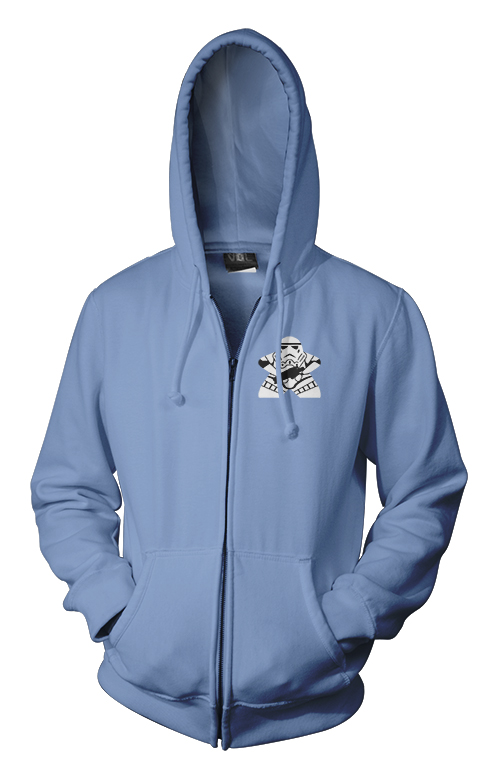 Full-Color Meeple Zippered Hoodie (Heroes & Villains Series) - Space Trooper