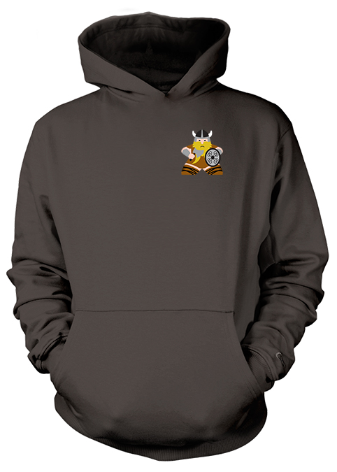 Full-Color Meeple Hoodie (Character Series) - Viking