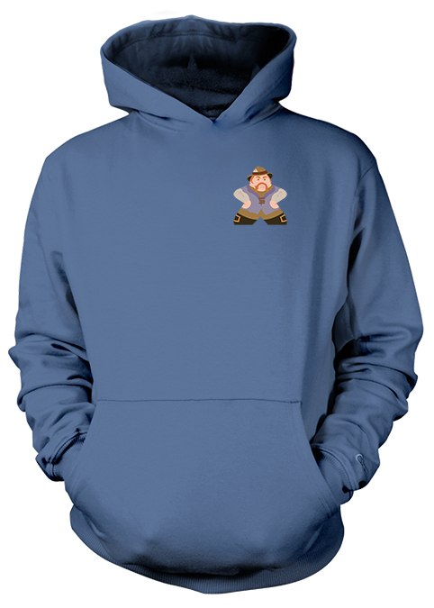 Full-Color Meeple Hoodie (Character Series) - Villager