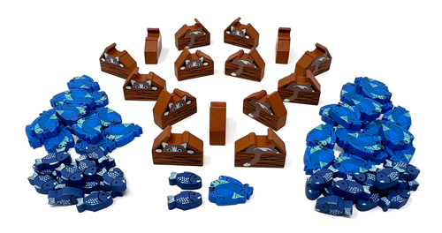 Isle of Cats Wooden Upgrade (77 pcs)