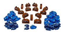 Isle of Cats Wooden Upgrade (77 pcs)