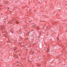 Pink (Translucent) Acrylic Gem (Large)