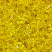 Yellow (Translucent) Acrylic Gem (Large)