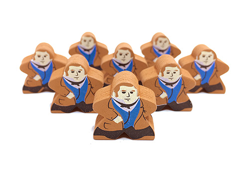 Charles Darwin (Robinson Crusoe) - Individual Character Meeple