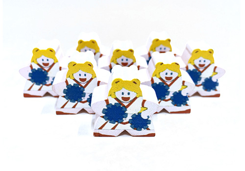 Cheerleader - Individual Character Meeple