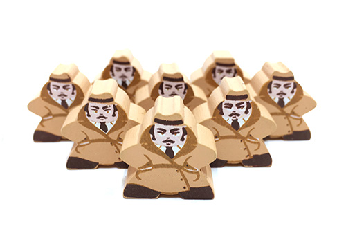 Detective - Individual Character Meeple