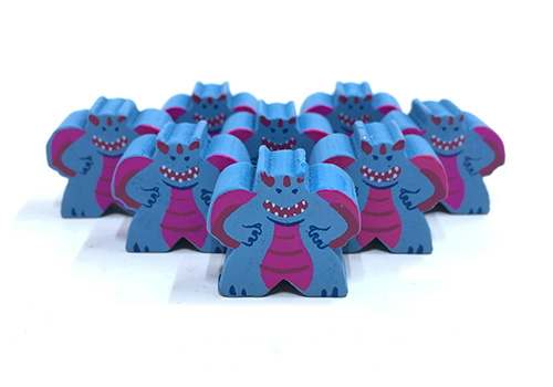 Dragon - Individual Character Meeple