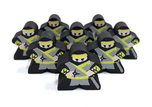 Ninja 2.0 - Individual Character Meeple