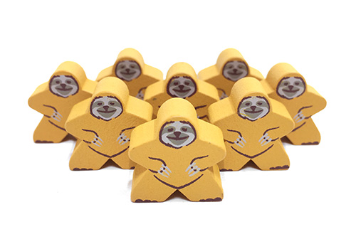 Sloth - Individual Character Meeple