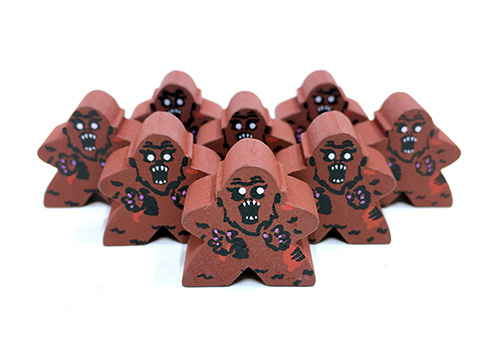 Zombie Bigfoot - Individual Character Meeple