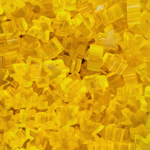 "Yellow" (Translucent) Acrylic Meeple (16mm)