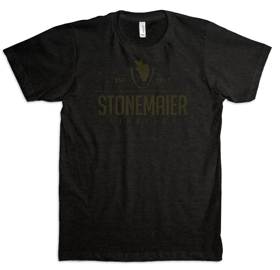 Stonemaier Vineyard [Heather Black Tee]