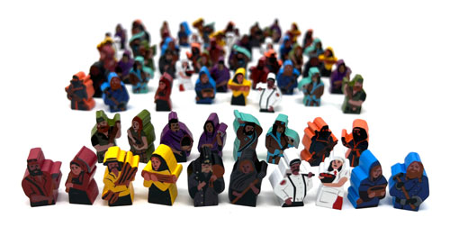 Scythe Character Meeples - 2021 Series (72 pcs)