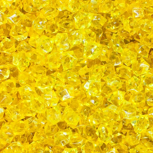 Yellow (Translucent) Acrylic Gem (Small)