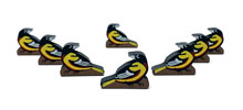 Baltimore Oriole Meeples (8-pc set)