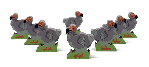 Dodo Meeples (8-pc set)