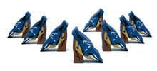 Eurasian Nuthatch Meeples (8-pc set)