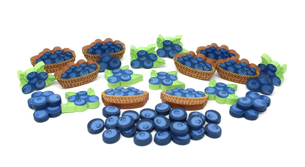 Woodcraft Blueberries (47 pcs)